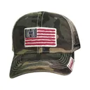 Hornady Mens Blister Flag Hat Camo - Hornady