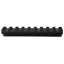 Samson 4" Customizable Rail Section for Evolution Series Free Float Handguard Aluminum Black - Samson Manufacturing