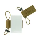 Cole-Tac Cheat Sheet V2 Scope Mounted DOPE Chart Reader Coyote Brown - Cole-TAC