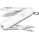 Victorinox Swiss Army Classic SD Pocket Knife 7 Function Stainless Steel Blade Polymer Handle Falling Snow - Victorinox