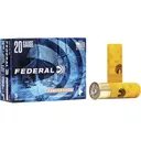 Federal Power-Shok 20 Gauge Ammo 2-3/4" #3 Buckshot 20 Pellets Case of 250 (50 Boxes of 5) - Federal Premium