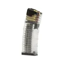 Lancer Systems L5 AWM 10/30 Advanced Warfighter Magazine AR-15 223 Remington, 5.56x45mm, 300 AAC Blackout 10-Round Polymer Translucent Clear - Lancer Systems
