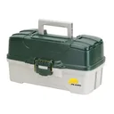 Plano Three Tray Tackle Box Dark Green/Off White - PLANO Outdoors