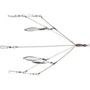 Diamond Baits 4.5" Frenzy Umbrella Rig Nickel - Diamond Baits