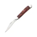 Bear & Son 219R Folding Knife 2" Clip Point Carbon Satin Blade Wood Handle Rosewood - Bear & Son