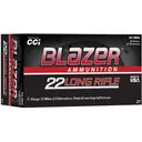 Blazer 22LR Ammo 40 Grain Round Nose Case of 5000 (100 Boxes of 50) - Blazer