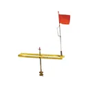 Frabill Ice Fishing Tip Up Arctic Fire Yellow - Frabill