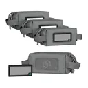Savior Equipment Loose Sac Mini Ammo Pouch 4PK Nylon Gray - Savior Equipment