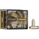 Federal Premium Personal Defense 10mm Auto Ammo 200 Grain Federal HST Jacketed Hollow Point Case of 200 (10 Boxes of 20) - Federal Premium