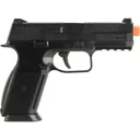 FN FNS-9 Airsoft Pistol 6mm BB Spring Powered Single Shot Black - FN