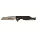 Smith & Wesson Sideburn Pocket Knife 3" Modified Wharncliffe 8Cr13MoV Satin Blade G-10 Handle Black - Smith & Wesson