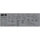 Tekmat Long Gun AR-15 Gun Cleaning Mat Gray - Tekmat