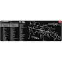 Tekmat Long Gun FN FAL Gun Cleaning Mat Black - Tekmat