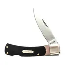 Old Timer Bruin Pocket Knife 2.8" Drop Point 7Cr17MoV Satin Blade Delrin Handle Brown - Old Timer