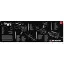 Tekmat Long Gun AR-10 Gun Cleaning Mat Black - Tekmat
