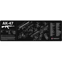 Tekmat Long Gun AK-47 Gun Cleaning Mat Black - Tekmat