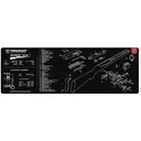 Tekmat Long Gun Ruger 10/22 Gun Cleaning Mat Black - Tekmat