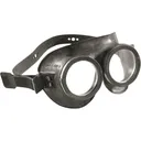 Military Surplus German Black Rubber Goggles Grade 2 - Military Surplus