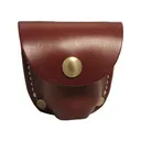 Triple K 63 Spare Cylinder Belt Pouch Leather Walnut Oil - Triple K