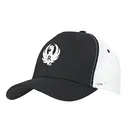 Ruger Mens Meshback Trucker Hat Black - Ruger