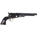 Pietta 1860 Hand of God Black Powder Revolver 44 Caliber 8" Blued Barrel Case Hardened Frame Black Grip - Pietta