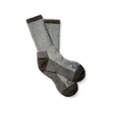 Danner Men's Midweight Crew Work Socks Merino Wool/Nylon Brown Large (9-12) - Danner