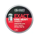 JSB Exact King Heavy Air Gun Pellets 25 Caliber 33.95 Grain Tin of 300 - Jsb