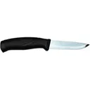 Morakniv Companion S Fixed Blade Knife 4.1" Clip Point Stainless Polished Blade Polymer Handle Black - Morakniv