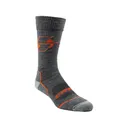 Crispi Boots Men's San Juan Lightweight Crew Socks Charcoal Large - CRISPI