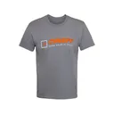 Crispi Boots Men's Shop Short Sleeve Crew Neck T Shirt Heather Heavy Metal Large - Crispi Boots