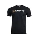 Crispi Boots Men's Shop Short Sleeve Crew Neck T Shirt Black Large - Crispi Boots