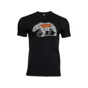 Crispi Boots Men's The Bruin Short Sleeve Crew Neck T Shirt Black 2XL - CRISPI