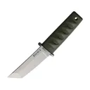 Cold Steel Kyoto I Fixed Blade Knife 3.25" Tanto Point 8Cr13MoV Satin Blade Kray-Ex Handle OD Green - Cold Steel