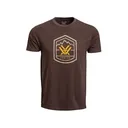 Vortex Optics Men's Total Ascent Short Sleeve Crew Neck T Shirt Brown Heather Large - Vortex