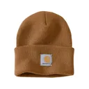 Carhartt Mens Knit Cuffed Beanie Carhartt Brown - Carhartt