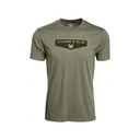 Vortex Optics Men's Shield Short Sleeve Crew Neck T Shirt Military Heather 2XL - Vortex Optics