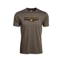 Vortex Optics Men's Shield Short Sleeve Crew Neck T Shirt Brown Heather Medium - Vortex Optics