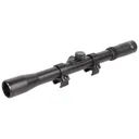 Barska Rimfire Rifle Scope 4x 20mm 30-30 Reticle Matte Black with 3/8" Dovetail Rings - Barska