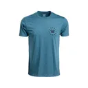 Vortex Optics Men's Salute Short Sleeve Crew Neck T Shirt Steel Blue Heather Medium - Vortex Optics