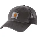 Carhartt Mens Canvas Mesh Back Hat Gravel - Carhartt