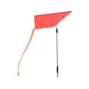 MTM Wind Reader Shooting Range Flag Red - MTM Case-gard