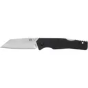 Schrade Ultimatum Pocket Knife 3.5" Wharncliffe AUS-8 Satin Blade G-10 Handle Black - Schrade