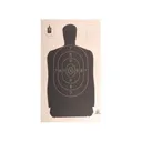 NRA Official Silhouette Target B-34 25-Yard Paper 100PK - Nra