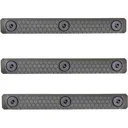 Slate Black Industries M-LOK 3-Slot Rail Cover Polymer Olive Drab Green 3PK - Slate Black Industries