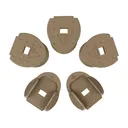 Vickers Tactical Magazine Floor Plate for Sig P320 9mm, 40 S&W, 357 Sig Polymer Tan 5PK - Vickers Tactical
