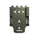 Safariland Quick Locking System QLS 22 Receiver Plate Polymer Foliage Green - Safariland