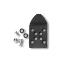 Spyderco G-Clip Knife Belt Clip Boltaron Black - Spyderco