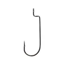 Gamakatsu Round Bend Offset Worm Hook #2/0 Black 25PK - Gamakatsu