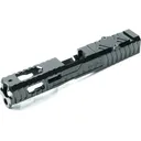 LANTAC Razorback Slide Light for Glock 19 Gen 1, 2, 3 Stainless Steel Black - Lantac