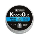 JSB Knock Out MK3 Slugs Air Gun Pellets 177 Caliber 10.03 Grain 4.51mm Head-Size Tin of 500 - Jsb